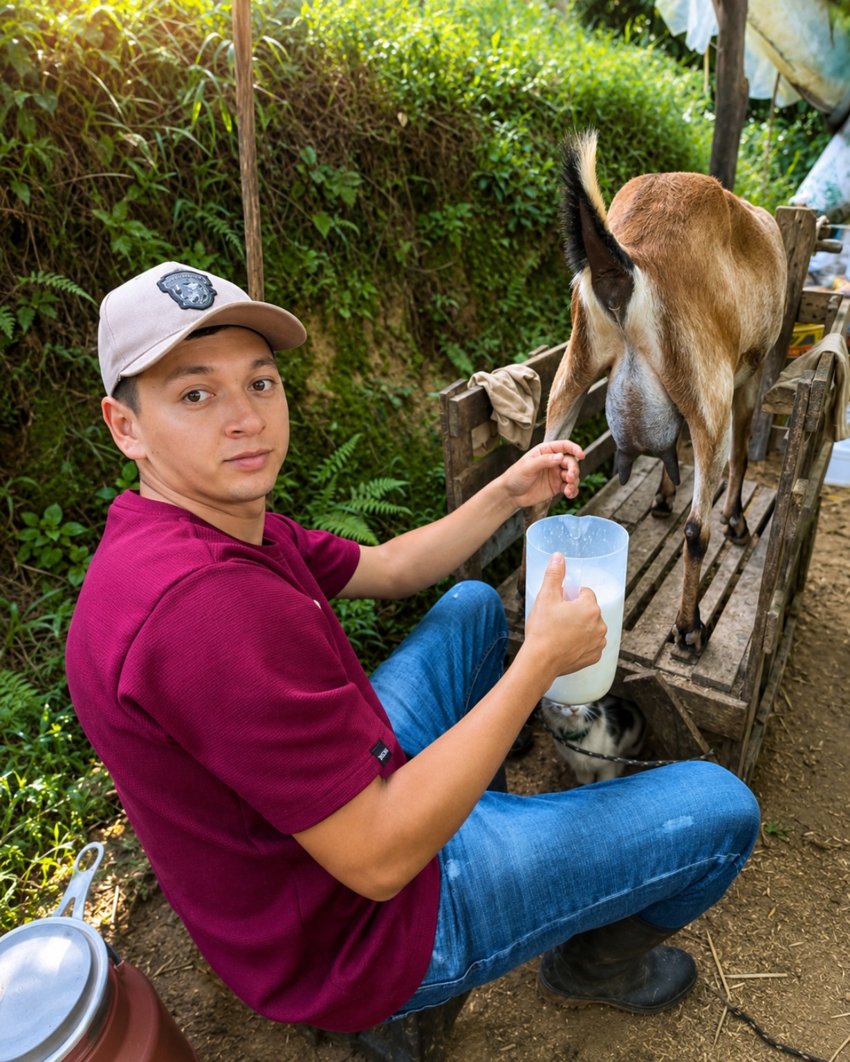 Leche de cabra